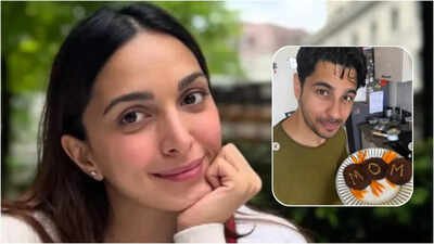 Kiara Advani gets PAMPERED as Sidharth Malhotra makes a chocolate pancake on her first Mother’s Day | Hindi Movie News