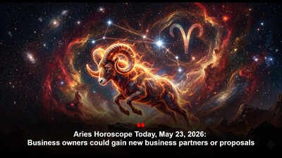Aries Horoscope Today, May 23, 2026: Business owners could gain new business partners or proposals