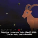 Capricorn Horoscope Today, May 27, 2026: This is a lucky day for love life