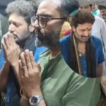 Ravi Mohan visits Palani Murugan temple; ‘Karathey Babu’ actor offers special prayers amid huge fan crowd | Tamil Movie News