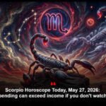 Scorpio Horoscope Today, May 28, 2026: Spending can exceed income if you don’t watch it