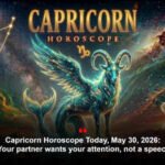 Capricorn Horoscope Today, May 30, 2026: Your partner wants your attention, not a speech