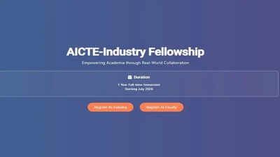 AICTE launches Industry Fellowship Programme 2026: Faculty to get Rs 1 lakh monthly stipend- complete details here