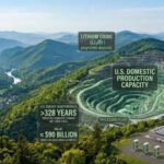 Us News: 2.3 million metric tons of lithium hidden beneath the Appalachian Mountains could power the US for centuries: Study | World News