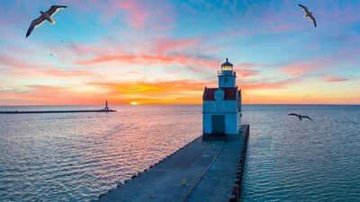 6 lakes larger than Rhode Island in the US: Lake Huron and Lake Michigan are nearly 15 times larger | World News