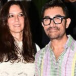 Aamir Khan holds hands with girlfriend Gauri Spratt as they attend Ashoke Pandit’s birthday celebration – PICS |