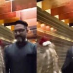 Rakhi Sawant says she’s Abhishek Bachchan’s fan since ‘Guru’ as she meets him at ‘Raja Shivaji’ screening, netizens call him a gentleman as he reacts | Hindi Movie News