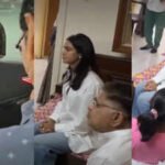 Allu Arjun’s father Allu Aravind, Sneha Reddy meet Sritej’s family after ‘Pushpa 2’ stampede; Promise educational support | Telugu Movie News