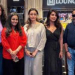 Priyanka Chopra hangs out with Namrata Shirodkar and daughter Sitara Ghattamaneni at Mahesh Babu’s AMB Cinemas amid Varanasi shoot |