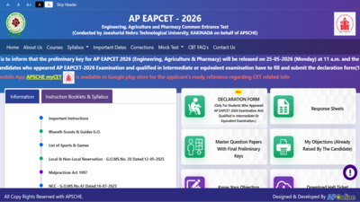AP EAMCET answer key challenge window closing today: Check direct link to raise objections here