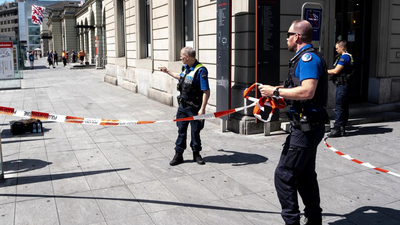 ‘Act of terror’: Man stabs 3 at Swiss train station, arrested