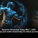 Aquarius Horoscope Today, May 1, 2026: Keep your wallet closed today for status purchases
