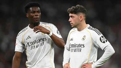 Real Madrid punish Aurelien Tchouameni and Federico Valverde after training-ground fight | Football News