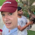 ‘Hot for Them Too’: British Man Praised Online for Rescuing Dehydrated Bird Amid Delhi’s Heatwave | World News