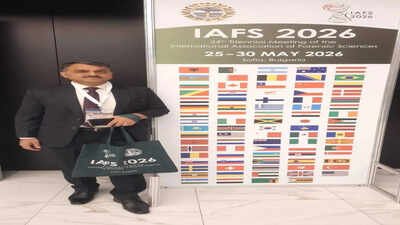 DBRANLU VC represents India at prestigious IAFS-2026 conference in Bulgaria