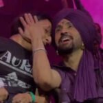 Diljit Dosanjh’s heartwarming moment with a fan wins the internet as he sings ‘Hass Hass’ live for her – Watch | Hindi Movie News