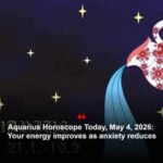 Aquarius Horoscope Today, May 4, 2026: Your energy improves as anxiety reduces