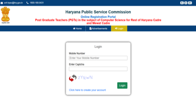 HPSC PGT Computer Science and Lecturer (IT) admit card 2026 released at hpsc.gov.in: Check steps to download hall tickets here