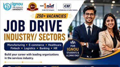 IGNOU Mumbai placement drive on May 16 to offer 250 vacancies across sectors