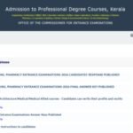 KEAM 2026 answer key, response sheet released at cee.kerala.gov.in: Direct link to download here