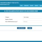 KTET December result 2026 declared at ktet.kerala.gov.in: Direct link to download scorecards here