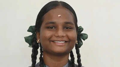 Water can delivery worker’s daughter M Suganthi scores 496 out of 500, emerges among class 10 toppers