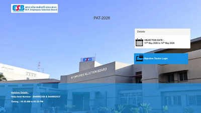 MP PAT 2026 preliminary answer key released objection window opens for candidates till May 14