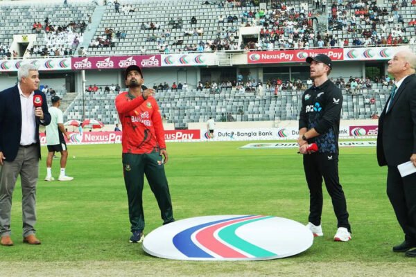 Bangladesh 5/0 in 1.0 Overs | BAN vs NZ, 3rd T20I Live: New Zealand win toss, opt to field against Bangladesh