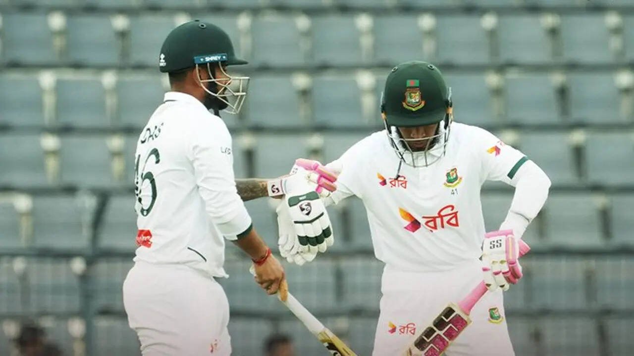 Bangladesh 271/5 in 71.0 Overs | BAN vs PAK, 2nd Test, Day 3 Live Score: Mushfiqur Rahim pushes Bangladesh’s lead close to 300 against Pakistan