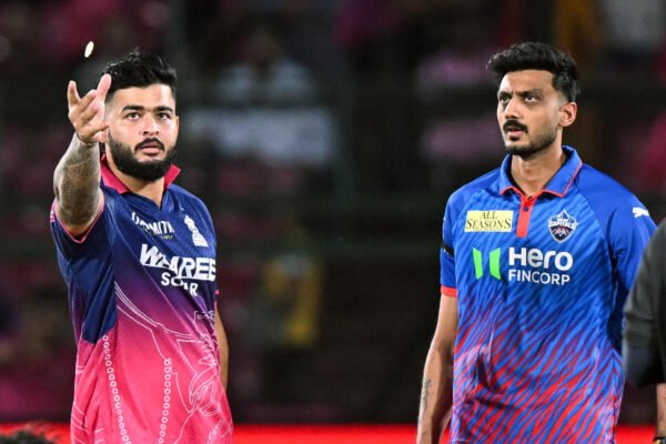 DC vs RR Live Score, IPL 2026: Riyan Parag’s RR eye crucial jump in playoff race against struggling DC