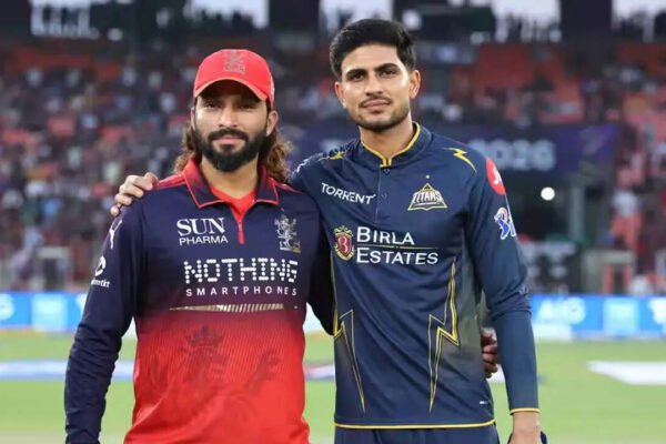 RCB vs GT Live Score, IPL 2026 Qualifier 1: Royal Challengers Bengaluru and Gujarat Titans battle for direct entry into final