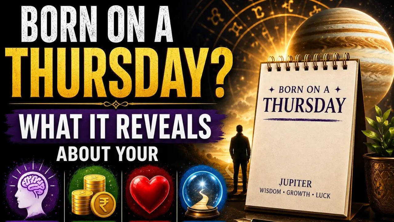Born on a Thursday? What it reveals about your personality, money, love and future