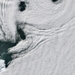 NASA captures a sea of spinning clouds over Antarctica’s remote volcanic island |