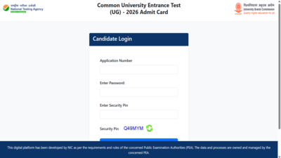 NTA CUET UG 2026 admit card released at cuet.nta.nic.in: Direct link to download hall ticket here