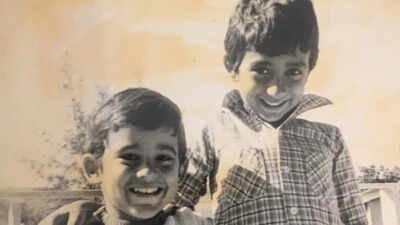 Akshaye Khanna Birthday: When Rahul Khanna shared DECADES OLD childhood picture with ‘Dhurandhar’ star Akshaye Khanna | Hindi Movie News