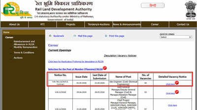 RLDA site engineer recruitment 2026 opens 40 posts, check eligibility, salary and apply process