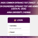 TANCET, CEETA PG 2026 scorecard released at tancet.annauniv.edu: Direct link to download here