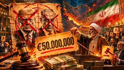 Iran plans €50 million bounty on ‘gambler’ Donald Trump, ‘child-killer’ Netanyahu for ‘whoever sends them to hell’
