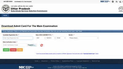 UP Lekhpal City Intimation Slip 2026 released for 7,994 posts at upsssc.gov.in; download here
