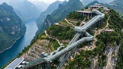 World’s longest escalator: China’s 905-meter ‘sky ladder’ lets you climb 80 floors in 20 minutes | World News