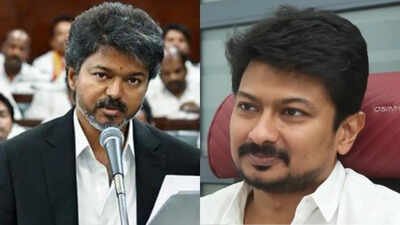 ‘Pasting stickers on DMK’s achievements’: Stalin junior’s big attack on Tamil Nadu CM Vijay’s NEET remark