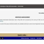Icai Ca Intermediate Exam Result: Waiting for CA Inter results? ICAI announces May 2026 result date- check here