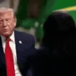 ‘Thank you, darling’: Trump storms out of NBC interview after calling interviewer ‘stupid’ – video