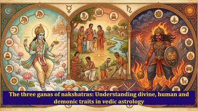 The three ganas of nakshatras: Understanding divine, human and demonic traits in vedic astrology