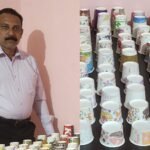 Sunil Joseph: Paper Cup King: Indian man sets world record for collecting 858 unique paper cups from 31 countries | World News
