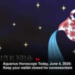 Aquarius Horoscope Today, June 4, 2026: Keep your wallet closed for nonessentials