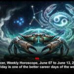 Cancer: Cancer, Weekly Horoscope, June 07 to June 13, 2026: Friday is one of the better career days of the week