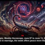Scorpio, Weekly Horoscope, June 07 to June 13, 2026: For those in marriage, the week offers peace more than drama