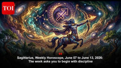 Sagittarius, Weekly Horoscope, June 07 to June 13, 2026: The week asks you to begin with discipline