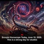 Scorpio Horoscope Today, June 10, 2026: This is a strong day for studies